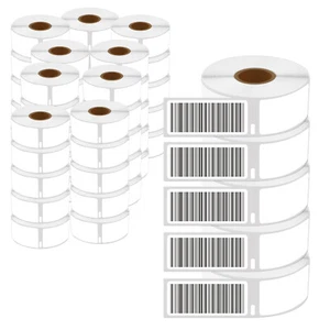 50 rollos etiquetas multiusos 30336 para DYMO LabelWriters 400 450 Duo 1" x 2-1/8" - Imagen 1 de 24