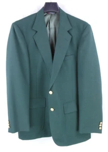 Hardwick Clothes Crafted in USA 2-Knopf Herren Grün Blazer Sport Mantel Gr. 40R - Bild 1 von 8