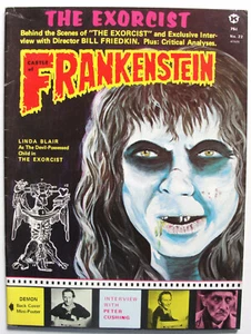 CASTLE OF FRANKENSTEIN #22 ~ Horror Sci-Fi Magazine 1974 EXORCIST - Picture 1 of 6