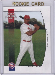 Ryan Howard 2005 Donruss Team Heroes RC Philadelphia Phillies ROOKIE CARD - Picture 1 of 2