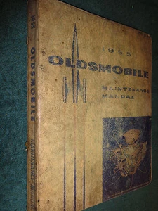 Oldsmobile of Canada Shop Book 1955/Manual de servicio Olds/¡Original! - Imagen 1 de 5