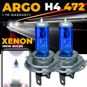 For Grande Punto 100w Headlight Xenon White 2005-2010 High Low Beam Bulbs 12v - Picture 1 of 13
