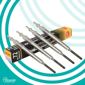 KIT 4 CANDELETTE NGK Y9001AS 97719 D-POWER 72 FIAT 500 L DOBLO PANDA PUNTO 1.3 - Imagen 1 de 10