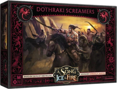 A Song of Fire & Ice Miniatures Game: Targaryen Dothraki Screamers COLSIF601 - Image 1 of 2