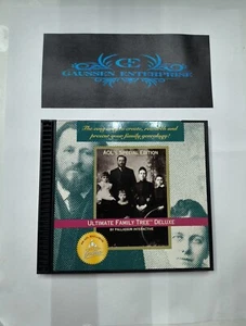 AOL’s Ultimate Family Tree Deluxe Create Research Family Genealogy CD - Picture 1 of 1