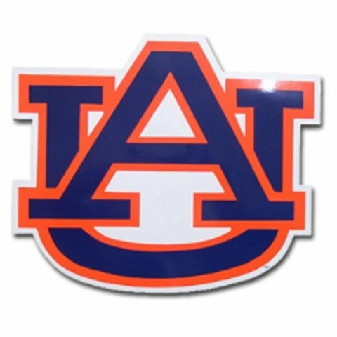 AUBURN UNIVERSITY TIGERS  MAGNET HEAVY GAUGE MAGNETIC VINYL 12" NEW Cover