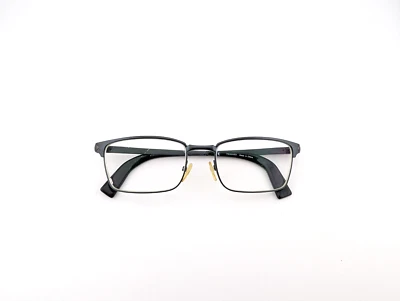 Anteojos Trussardi, solo monturas, VTR165K 0C07, 54-18-145, metal, azul-gris Foto 1 de 4