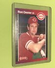 Ron Oester Reds Baseball Card 553 From 1989