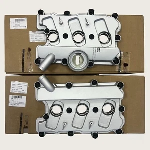 Pair of OEM Engine Valve Cover For Audi S4 A6 A7 A8 Q7 Touareg Cayenne 2.8 3.0T - Picture 1 of 4