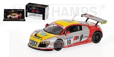 1:43 Minichamps Audi R8 Lms Biela Vln Nurburgring 2009 437091980  Modellino - Immagine 1 di 2