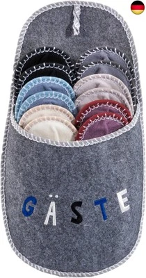 BESUCHE DEN ONVAYA-STORE ONVAYA ABS Gästehausschuhe Gast 6er Set | Gästepantoffel | Hausschuhe | P