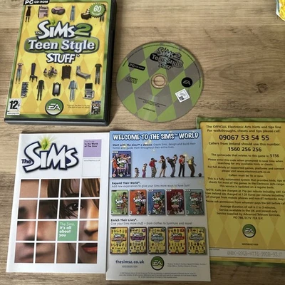 The Sims 2 Teen Style Stuff PC Expansion Pack Complete And Tested - Image 1 of 4