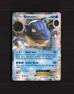 Blastoise EX XY30 XY Black Star Promo Holo Pokemon Card LP+ - Picture 1 of 10