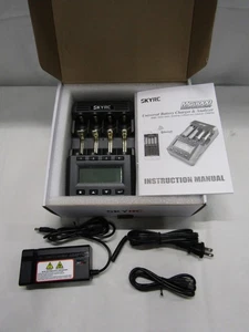 SkyRC MC3000 USB Bluetooth 4-Bay Universal Battery Charger & Analyzer LED Screen - Picture 1 of 11
