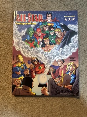 All-Star Companion Volumen Tres Roy Thomas TwoMorrows PB 2007 Foto 1 de 4