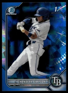 Chandler Simpson Bowman Draft Sapphire Edition BDC-26 NM - Picture 1 of 2