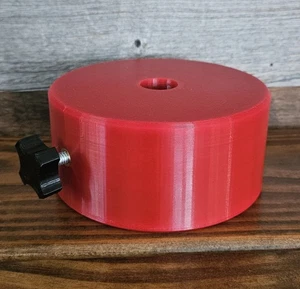 3.5Kg Red Counterweight (ZWO AM5/AM5N) 20mm Bore - Picture 1 of 5