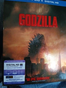 Godzilla (Blu-Ray,  And DVD,2014, Region A)  2014 - Bild 1 von 6