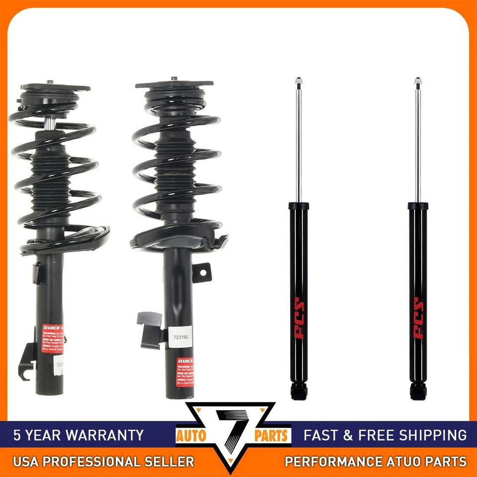 Apoio de suspensão dianteiro com amortecedor traseiro de mola compatível com Volvo C70 2008-2013 - Imagem 1 de 4