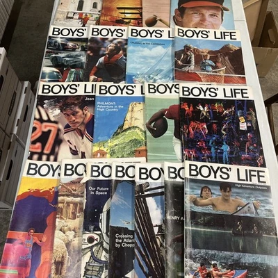 Vintage Boys' Life Magazine Lot of 19 1971-1972 Sports Cars Endangered Species - Image 1 of 4