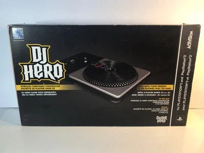 NEW DJ Hero Wireless Turntable Game Controller for Sony Playstation 2/3 PS2/PS3 - Image 1 of 4