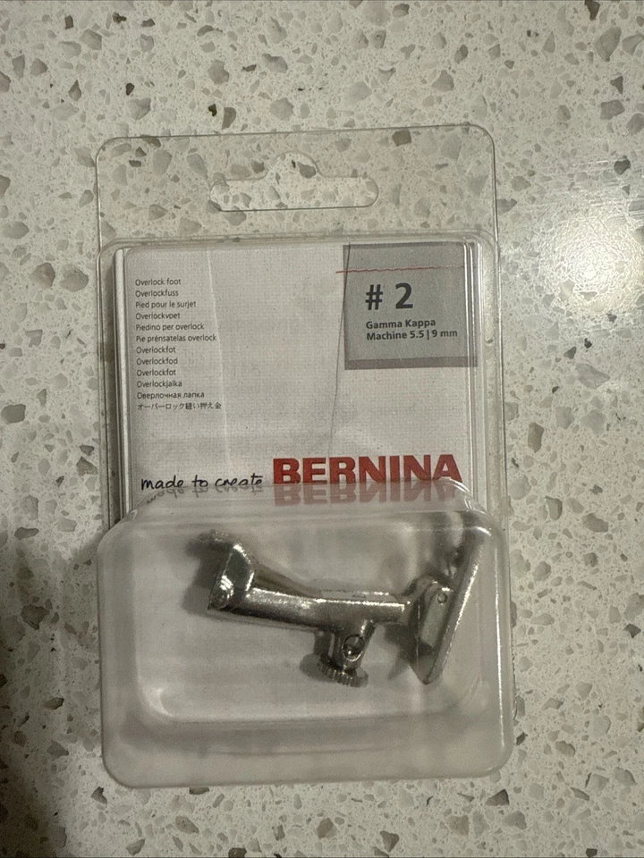 Genuine Bernina Overlock Foot #2 - Old Style - Image 1 of 1