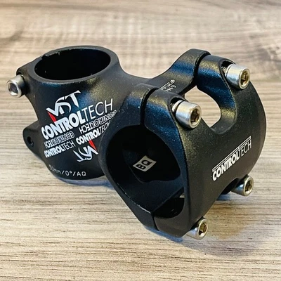 Control Tech MTB Stem 1 1/8 50mm Short 35mm Bar Clamp Oversize Black - Image 1 of 4