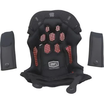 100% MTB Liner for Aircraft Bicycle Helmet - XL - Black E-Bike 89007-00004 - Image 1 of 3