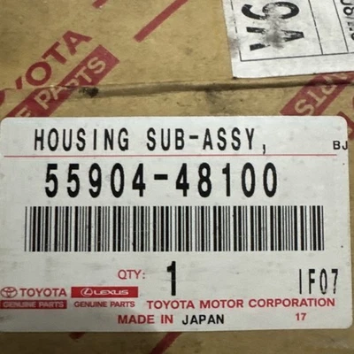 NUEVO FABRICANTE DE EQUIPOS ORIGINALES TOYOTA HIGHLANDER CALENTADOR CONTROL DE AIRE AUTOMÁTICO INTERRUPTOR DE MADERA Foto 1 de 3