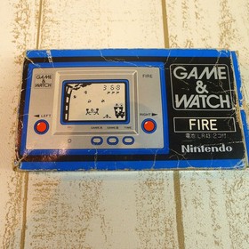 Nintendo GAME&WATCH FIRE Tested to be working, power on confirmed, Showa retro