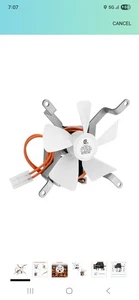 Kit de ventilador para todas las parrillas de pellets de madera Pit Boss/Traeger/Camp Chef, blanco - Imagen 1 de 8
