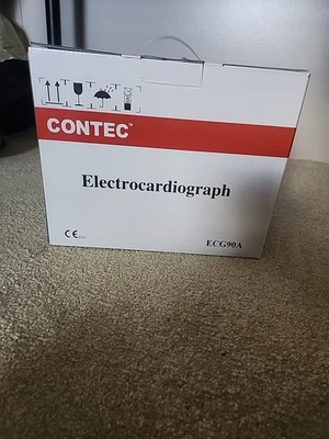 Digital Electrocardiograph 12 Channel ECG EKG Machine Handheld Printer ECG90A - Image 1 of 4