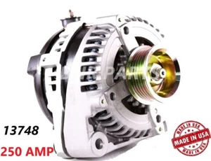 250 AMP 13748 Alternator Lexus SC300 1997-2000 NEW High Output HAIR PIN - Picture 1 of 4