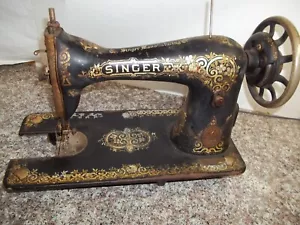 B3 SINGER 115 TREADLE SEWING MACHINE 1917 PARTS - Picture 1 of 33