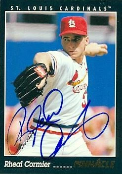 Rheal Cormier autographed Baseball Card (St. Louis Cardinals) 1993 Pinnacle #360 - Image 1 of 1
