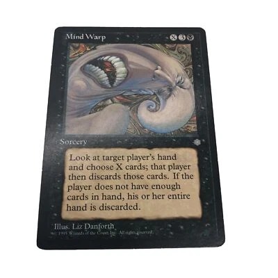Magic The Gathering Mind Warp Sorcery Ice Age Uncommon - Image 1 of 4