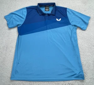 Camisa Polo Castore Para Hombre XXL Azul Informal Rendimiento Golf Ligera Secado Rápido - Imagen 1 de 12