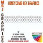 Hexagon Honeycomb Car Camouflage Kit Outline Side Stickers Decals Graphics HHG05