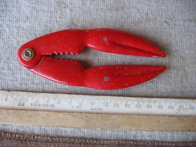 Vintage Red Westmark "Cracky"  Claw Crab Leg Lobster Nut Cracker , SSSR - Image 1 of 4