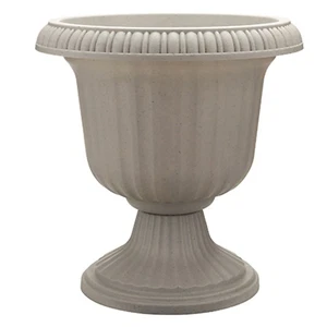 Large 14" Outdoor Lightweight Resin Utopian Urn Planter - Picture 1 of 12