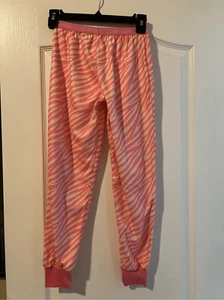 Girls Calvin Klein pink zebra pajama pants - Picture 1 of 5