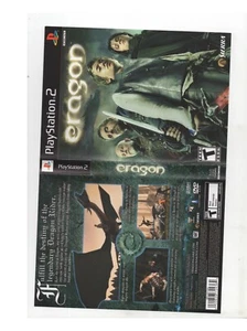 Eragon PS2 ARTWORK ONLY Authentic NO TRACKING - Picture 1 of 1