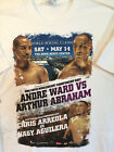 X-Large Original New Boxing Fight Andre Ward vs. Arthur Abraham T-Shirt White