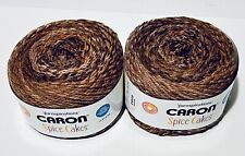 CARON Spice Cakes Ginger Snap 8 Oz 227 Grams 239 Yards Lot of 2 LIMITED TIME