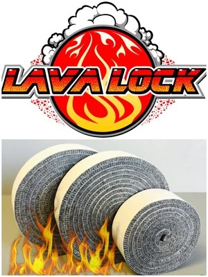 Professional Grade Lavalock® Big Green Egg Nomex Gasket High Temp Self Adhesive