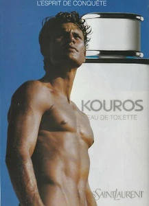 Publicité papier glacé - advertising paper - kouros d' Yves Saint Laurent - Picture 1 of 1