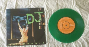 DAVID BOWIE DJ 1st UK PRESS RARE GREEN VINYL 1979 LTD EDITION - SUPERB CONDITION - Bild 1 von 6