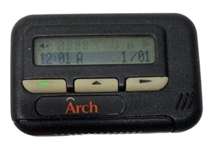 Vintage Arch Wireless MOTOROLA Beeper Pager Alarm BEZ KLIPSA DO PASKA - Zdjęcie 1 z 7