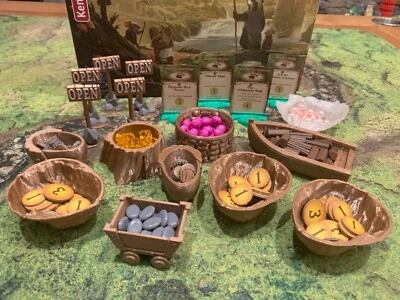 Everdell Collectors Set 3D Druck Resourcenschalen Brettspiel Zubehör - Bild 1 von 4