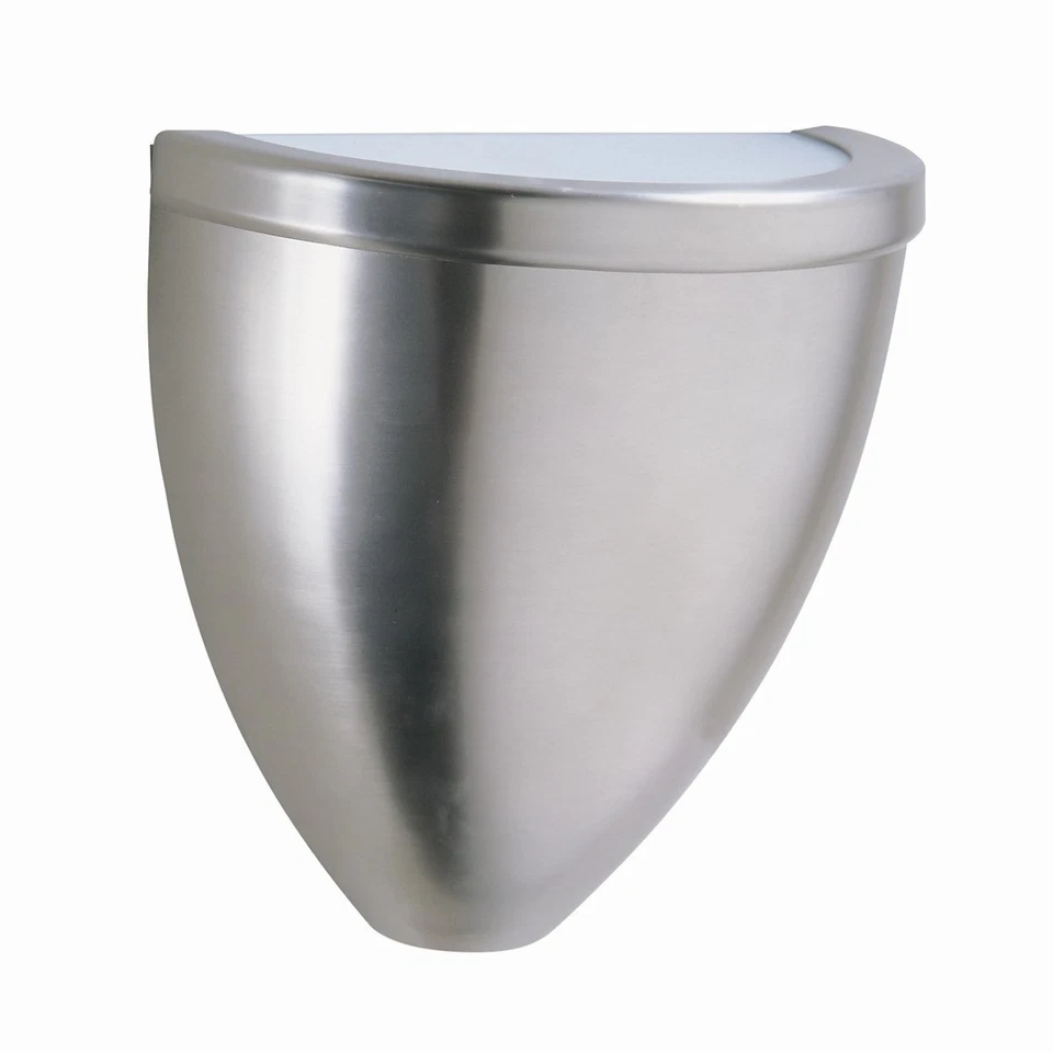 Aplique de pared de iluminación DVI media luna en latón de níquel pulido nuevo en caja modelo DVP5501CH Foto 1 de 1